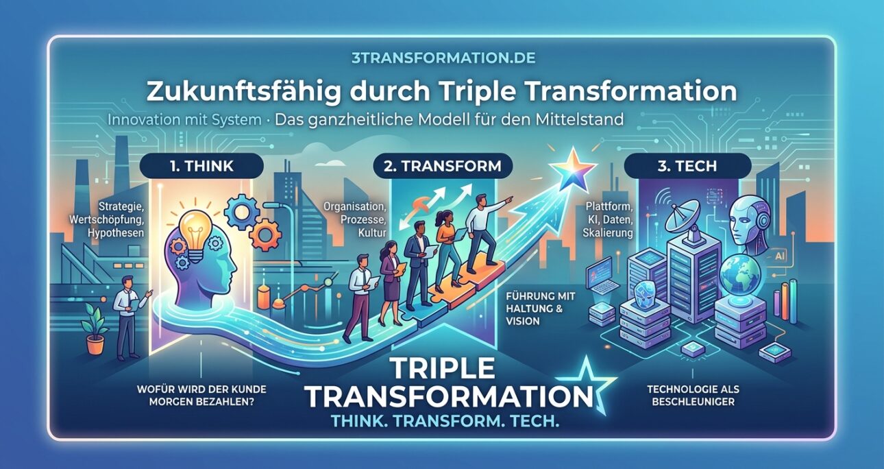 Triple Transformation: Warum Produkte allein nicht mehr reichen
